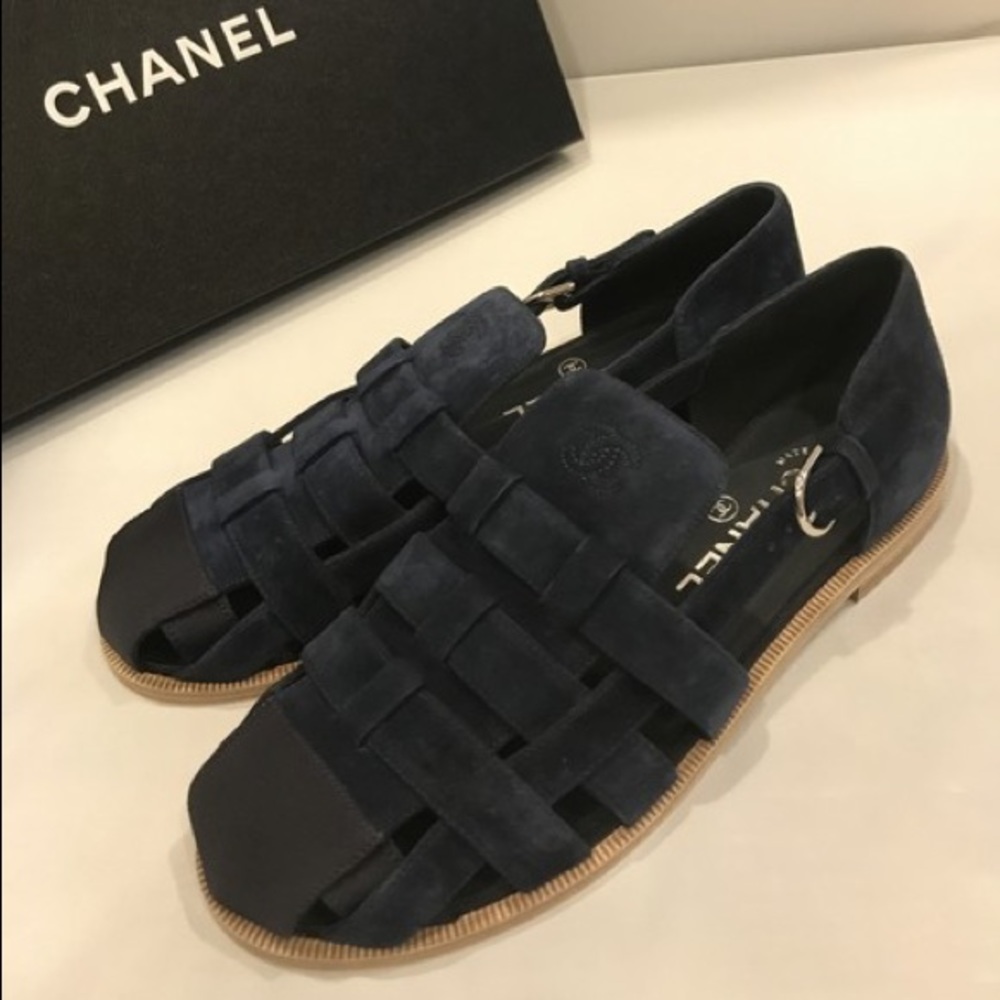 BRAND NEW Chanel Suede Sandals